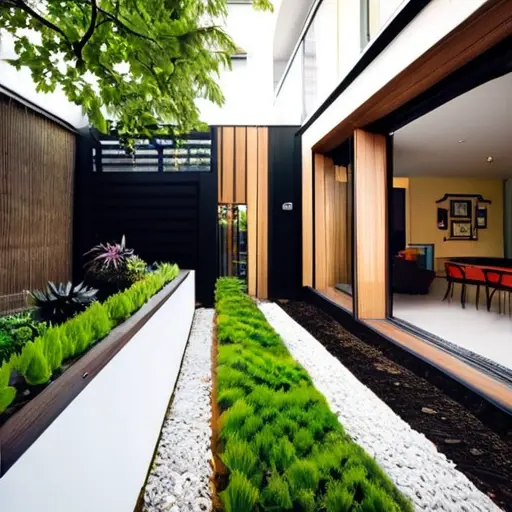 Почему растёт тренд на городские дома с внутренними садами