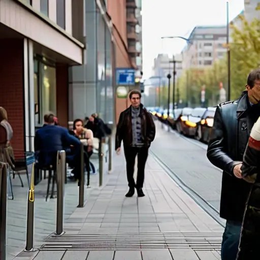 Атмосфера городской среды с акцентом на людей