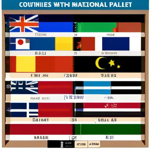 Страны с уникальной национальной палитрой